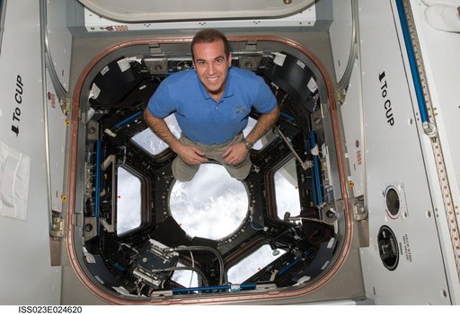 Mastracchio in the Cupola