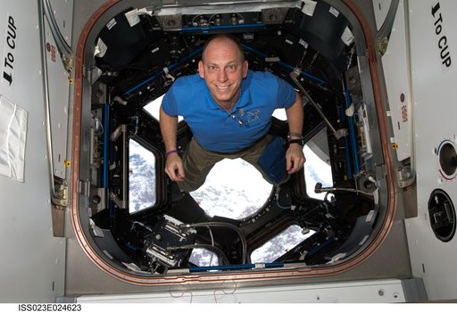 Anderson in the Cupola