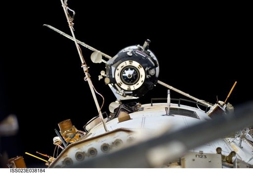 Progress 36P Spacecraft after undocking from SM