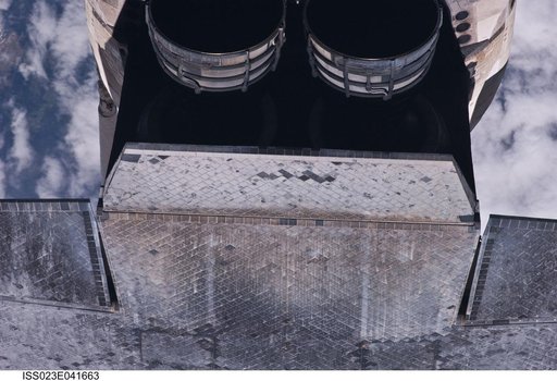 Mapping Sequence performed during the STS-132 R-Bar Pitch Maneuver