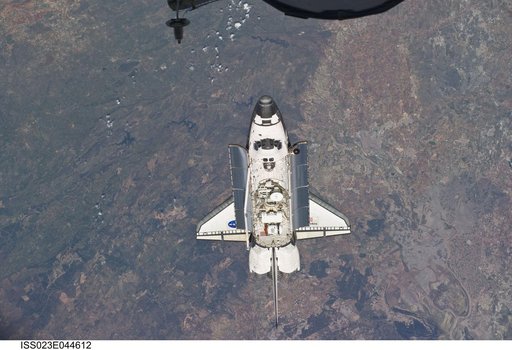 STS-132 Atlantis during RPM on Approach to ISS