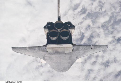 STS-132 Atlantis during RPM on Approach to ISS