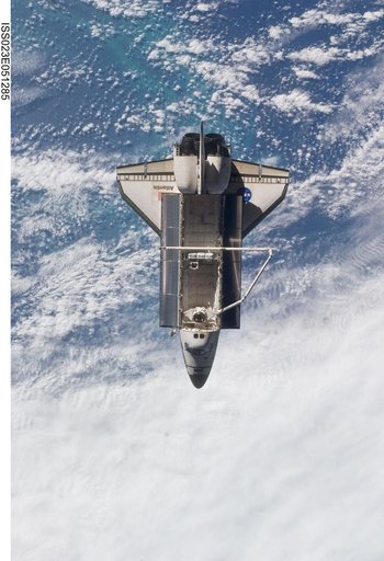 STS-132 Atlantis after Undocking