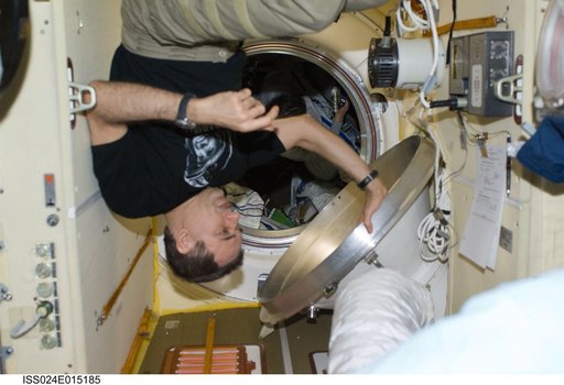 FE Kornienko prepares for Soyuz Undocking