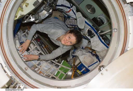 FE Caldwell-Dyson prepares for Soyuz Undocking