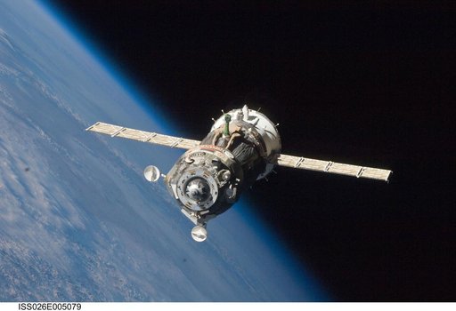 Soyuz TMA-19 Spacecraft departs the ISS