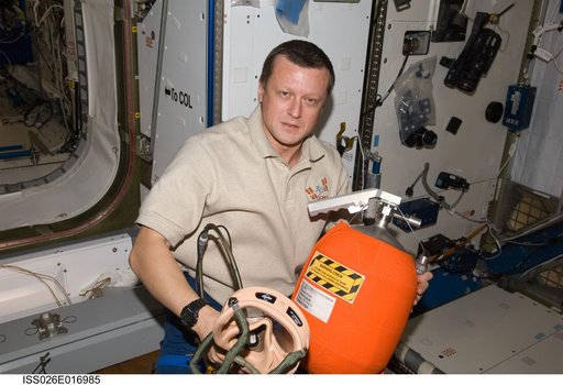 Kondratyev during Emergency Scario Drill