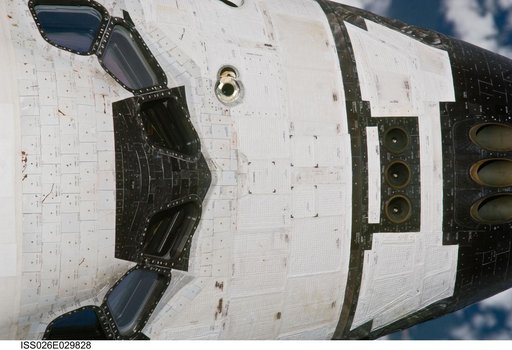 Mapping Sequence performed during the STS-133 R-Bar Pitch Maneuver