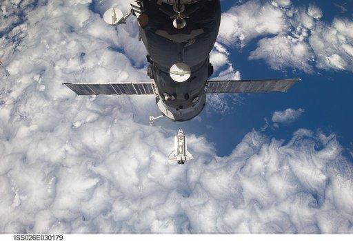 STS-133 Approach