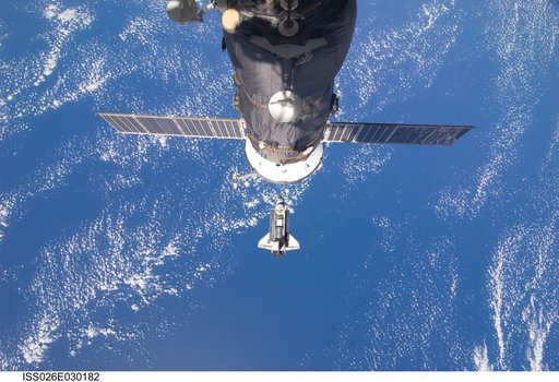 STS-133 Approach