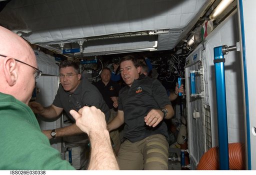 STS-133 and Expedition 26 Crewmembers