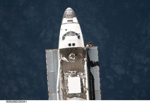 Mapping Sequence performed during the STS-133 R-Bar Pitch Maneuver