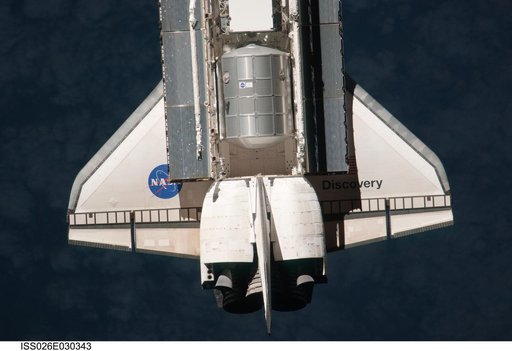 Mapping Sequence performed during the STS-133 R-Bar Pitch Maneuver