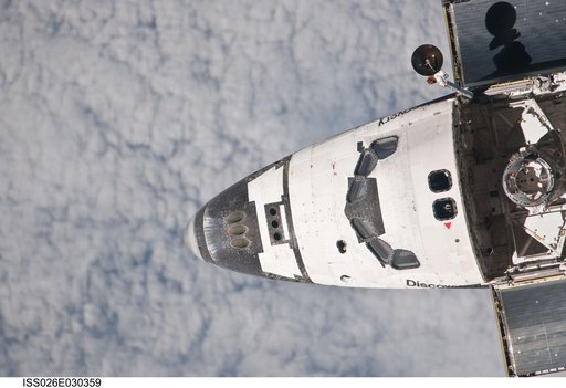 Mapping Sequence performed during the STS-133 R-Bar Pitch Maneuver