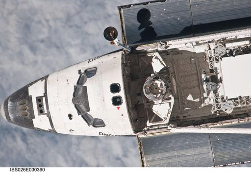 Mapping Sequence performed during the STS-133 R-Bar Pitch Maneuver