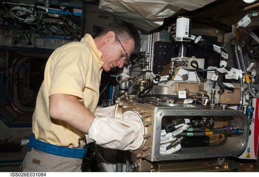 Nespoli works with the LMM Spindle Bracket Assembly in the FIR