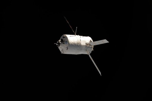 ESA Johannes Kepler ATV-2 during approach