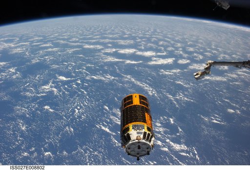 HTV2 following its Release by SSRMS