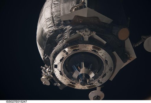 Progress 41P Spacecraft after Undocking from DC1