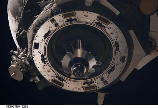 Progress 41P Spacecraft after Undocking from DC1