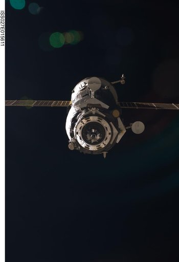 Progress 41P Spacecraft after Undocking from DC1