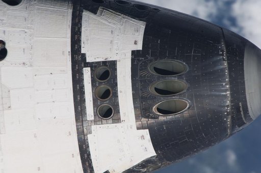 Mapping Sequence performed during the STS-134 R-Bar Pitch Maneuver