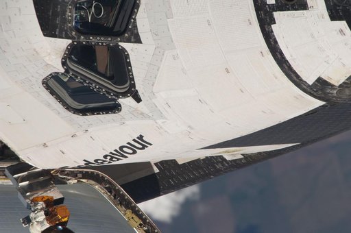 Mapping Sequence performed during the STS-134 R-Bar Pitch Maneuver