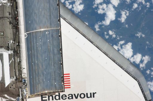 Mapping Sequence performed during the STS-134 R-Bar Pitch Maneuver