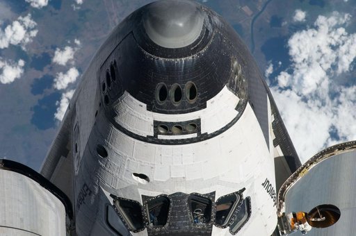 Mapping Sequence performed during the STS-134 R-Bar Pitch Maneuver