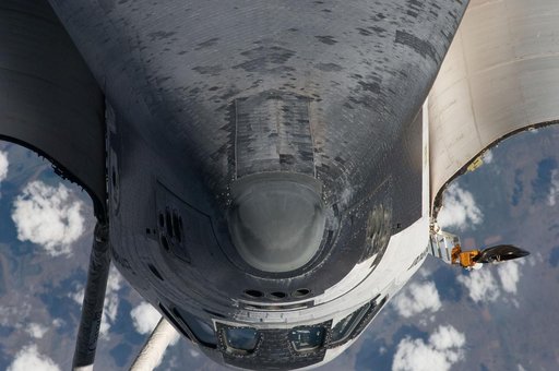Mapping Sequence performed during the STS-134 R-Bar Pitch Maneuver