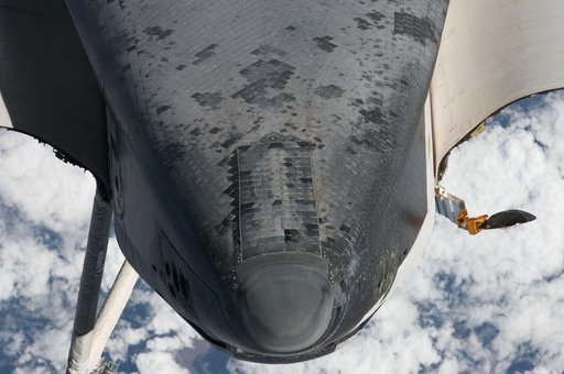 Mapping Sequence performed during the STS-134 R-Bar Pitch Maneuver