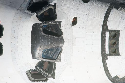 Mapping Sequence performed during the STS-134 R-Bar Pitch Maneuver