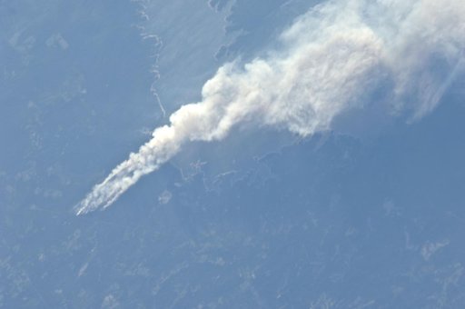 Earth Observation - Texas Wildfire