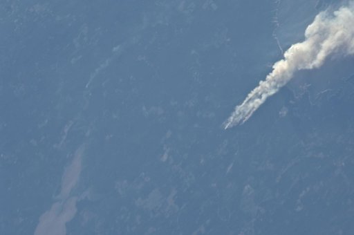Earth Observation - Texas Wildfire