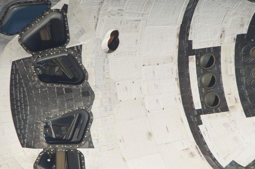 Mapping Sequence performed during the STS-135 R-Bar Pitch Maneuver