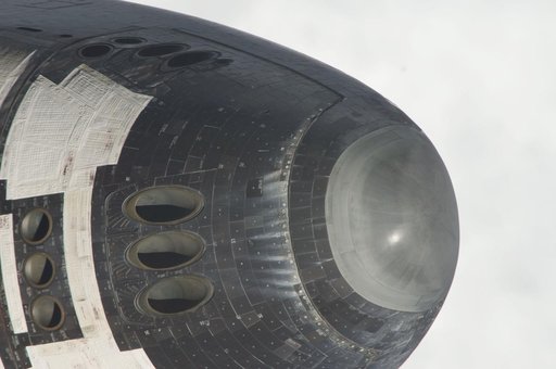 Mapping Sequence performed during the STS-135 R-Bar Pitch Maneuver
