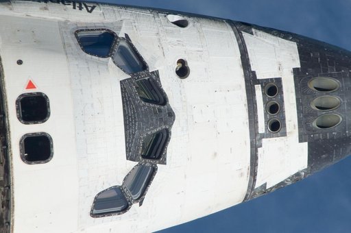 Mapping Sequence performed during the STS-135 R-Bar Pitch Maneuver