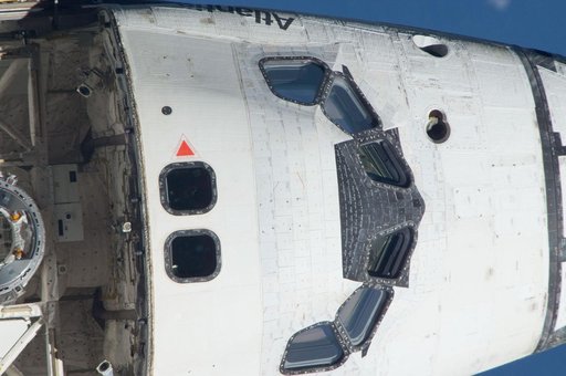 Mapping Sequence performed during the STS-135 R-Bar Pitch Maneuver