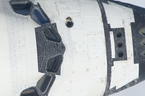 Mapping Sequence performed during the STS-135 R-Bar Pitch Maneuver