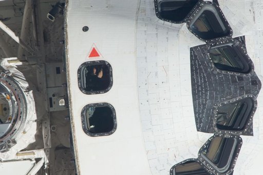 Mapping Sequence performed during the STS-135 R-Bar Pitch Maneuver