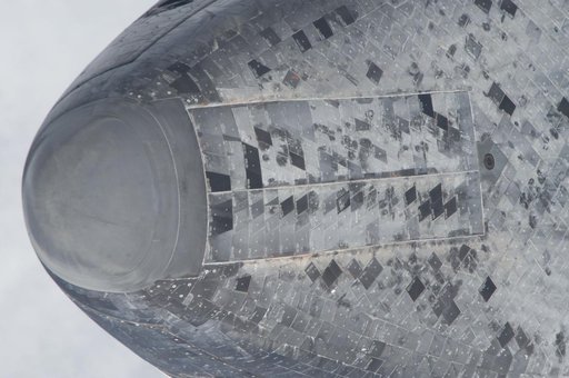 Mapping Sequence performed during the STS-135 R-Bar Pitch Maneuver