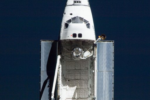 Mapping Sequence performed during the STS-135 R-Bar Pitch Maneuver