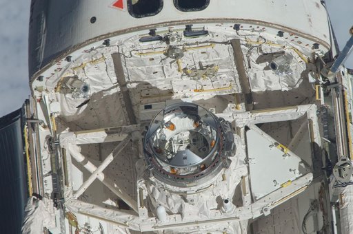 Mapping Sequence performed during the STS-135 R-Bar Pitch Maneuver
