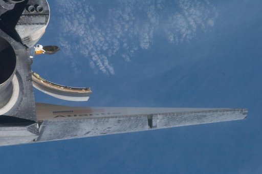 Mapping Sequence performed during the STS-135 R-Bar Pitch Maneuver