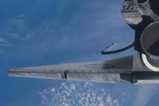 Mapping Sequence performed during the STS-135 R-Bar Pitch Maneuver