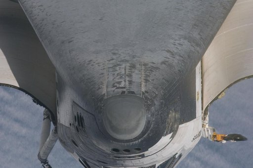 Mapping Sequence performed during the STS-135 R-Bar Pitch Maneuver