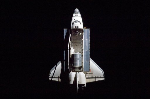 Mapping Sequence performed during the STS-135 R-Bar Pitch Maneuver