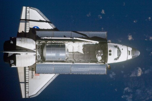 Mapping Sequence performed during the STS-135 R-Bar Pitch Maneuver