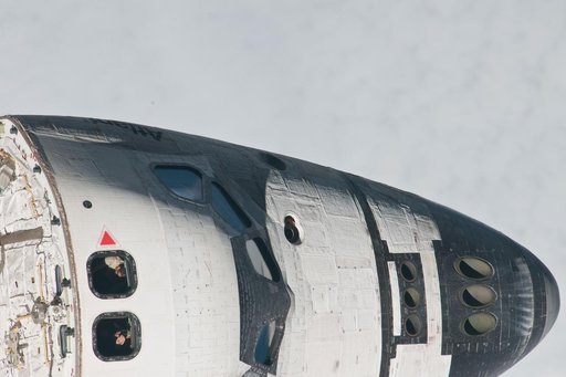 Mapping Sequence performed during the STS-135 R-Bar Pitch Maneuver