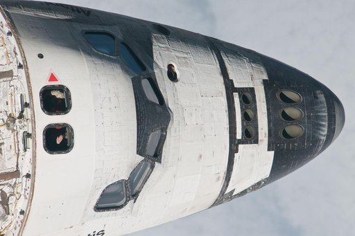 Mapping Sequence performed during the STS-135 R-Bar Pitch Maneuver